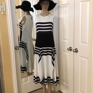 Black and White Dress